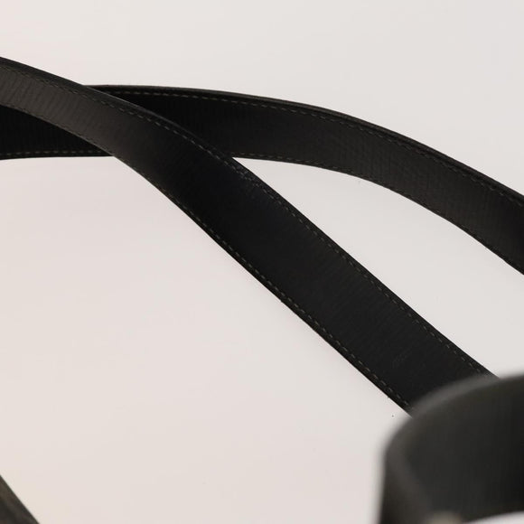 FENDI Zucca Canvas Backpack Black Brown gold Auth 123804