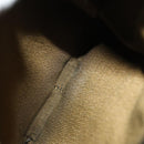 FENDI Zucca Canvas Backpack Black Brown gold Auth 123804-24