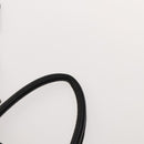 FENDI Zucca Canvas Backpack Black Brown gold Auth 123804-8