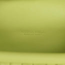 BOTTEGA VENETA The Chain Pouch Leather Yellow Gold Auth 123813AM-19