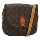 LOUIS VUITTON Monogram Saint Cloud GM Shoulder Bag M51242 LV Auth 123815-1