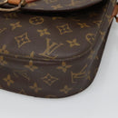LOUIS VUITTON Monogram Saint Cloud GM Shoulder Bag M51242 LV Auth 123815-15