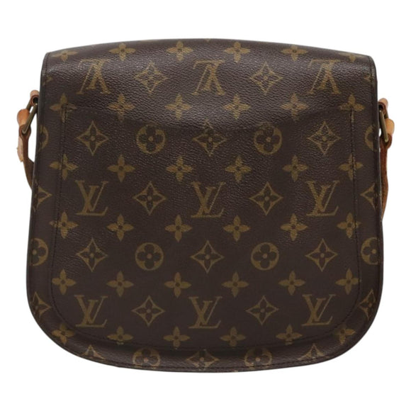 LOUIS VUITTON Monogram Saint Cloud GM Shoulder Bag M51242 LV Auth 123815
