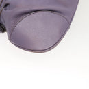 Salvatore Ferragamo Gancini Shoulder Bag Leather Purple Auth 123821-15