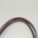 Salvatore Ferragamo Gancini Shoulder Bag Leather Purple Auth 123821-8