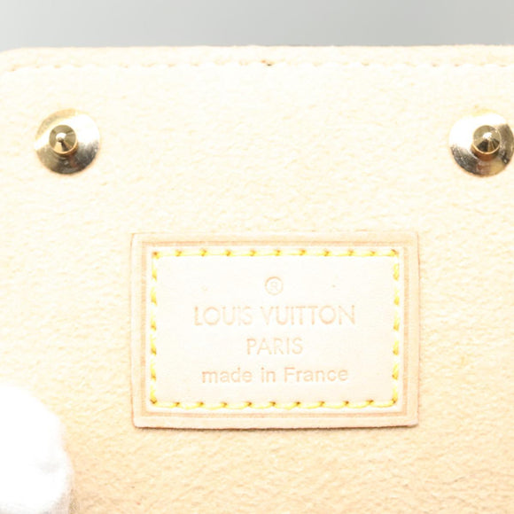 LOUIS VUITTON Monogram Jewelry Case Jewelry Box LV Auth 123828