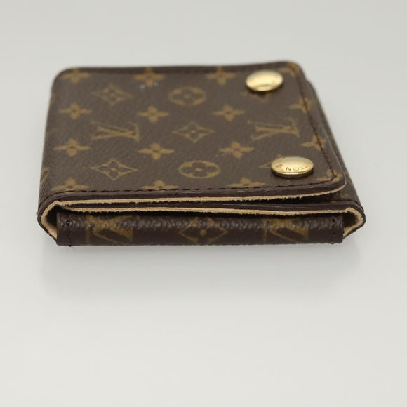 LOUIS VUITTON Monogram Jewelry Case Jewelry Box LV Auth 123828