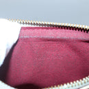LOUIS VUITTON Monogram Multicolor Pochette MM Pouch White M60028 LV Auth 123829-10