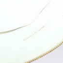 CHANEL Hand Bag Canvas White Black CC Auth 123833-18