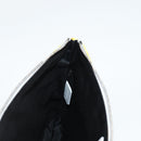 Christian Dior STUSSY Collaboration Pouch Nylon Yellow Green Auth 123837M-19