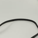 Christian Dior Montaigne Shoulder Bag Denim Black Gold Auth 123839SV-8