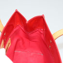 LOUIS VUITTON Monogram Vernis Reade PM Hand Bag Red Rouge M91088 LV Auth 123840-18