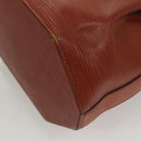 LOUIS VUITTON Epi Sac Depaule GM Shoulder Bag Brown M80193 LV Auth 123842-14