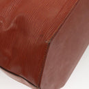 LOUIS VUITTON Epi Sac Depaule GM Shoulder Bag Brown M80193 LV Auth 123842-15