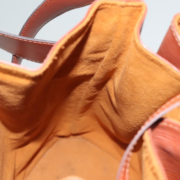 LOUIS VUITTON Epi Sac Depaule GM Shoulder Bag Brown M80193 LV Auth 123842