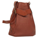 LOUIS VUITTON Epi Sac Depaule GM Shoulder Bag Brown M80193 LV Auth 123842-1