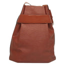 LOUIS VUITTON Epi Sac Depaule GM Shoulder Bag Brown M80193 LV Auth 123842-2