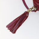 GUCCI Soho Interlocking Shoulder Bag Enamel Red Gold 308364 Auth 123849-18