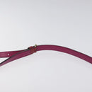 GUCCI Soho Interlocking Shoulder Bag Enamel Red Gold 308364 Auth 123849-14