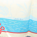 HERMES Carre 70 Scarf ""TIED UP IN KNOTS"" Silk Ivory Auth 123854-9