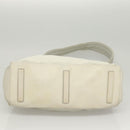 PRADA Shoulder Bag Nylon Silver Gray Auth 123869-6