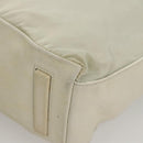 PRADA Shoulder Bag Nylon Silver Gray Auth 123869-15