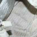 PRADA Shoulder Bag Nylon Silver Gray Auth 123869-11