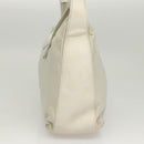 PRADA Shoulder Bag Nylon Silver Gray Auth 123869-3