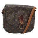 LOUIS VUITTON Monogram Saint Cloud GM Shoulder Bag M51242 LV Auth 123875-1
