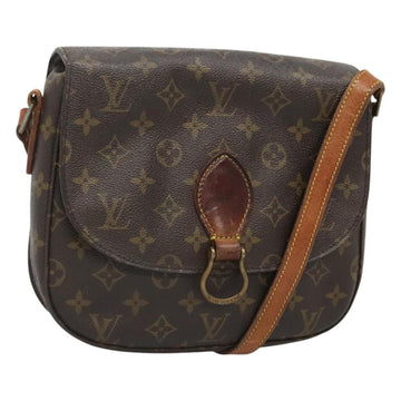 LOUIS VUITTON Monogram Saint Cloud GM Shoulder Bag M51242 LV Auth 123875