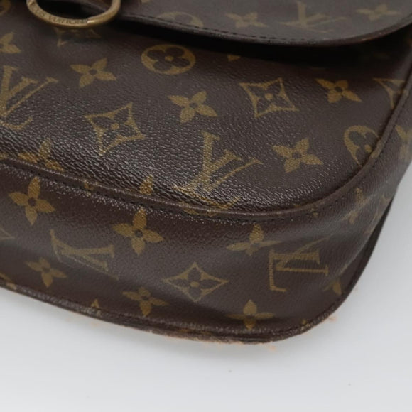 LOUIS VUITTON Monogram Saint Cloud GM Shoulder Bag M51242 LV Auth 123875