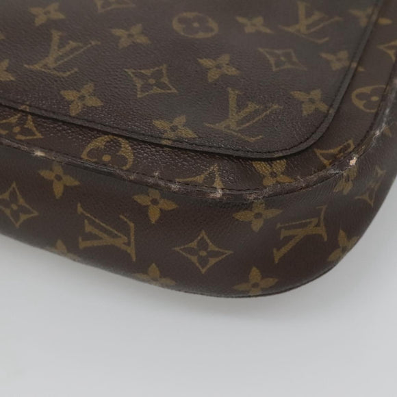 LOUIS VUITTON Monogram Saint Cloud GM Shoulder Bag M51242 LV Auth 123875