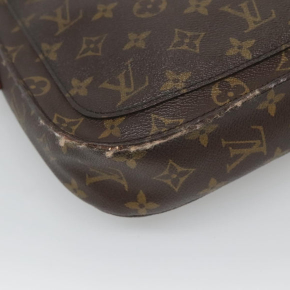 LOUIS VUITTON Monogram Saint Cloud GM Shoulder Bag M51242 LV Auth 123875