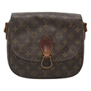 LOUIS VUITTON Monogram Saint Cloud GM Shoulder Bag M51242 LV Auth 123875-13