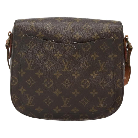 LOUIS VUITTON Monogram Saint Cloud GM Shoulder Bag M51242 LV Auth 123875