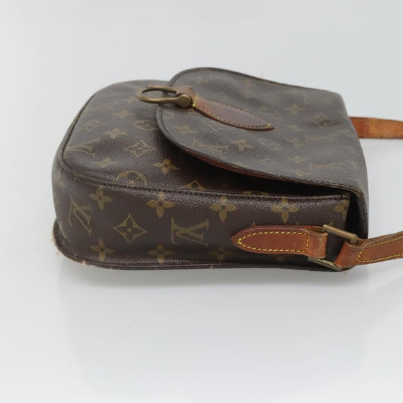 LOUIS VUITTON Monogram Saint Cloud GM Shoulder Bag M51242 LV Auth 123875