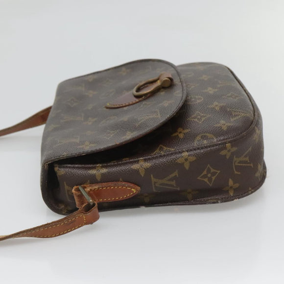 LOUIS VUITTON Monogram Saint Cloud GM Shoulder Bag M51242 LV Auth 123875