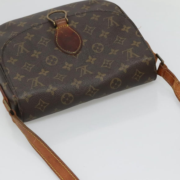LOUIS VUITTON Monogram Saint Cloud GM Shoulder Bag M51242 LV Auth 123875