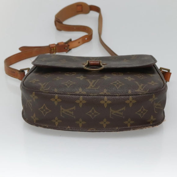 LOUIS VUITTON Monogram Saint Cloud GM Shoulder Bag M51242 LV Auth 123875