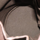 CELINE C Sulky Shoulder Bag Canvas Brown Gold Auth 123897-16