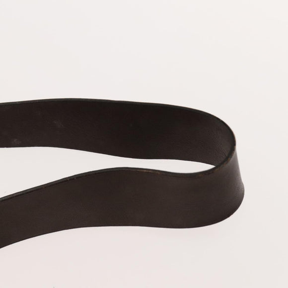 CELINE C Sulky Shoulder Bag Canvas Brown Gold Auth 123897