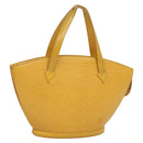 LOUIS VUITTON Epi Saint Jacques Hand Bag Yellow M52279 LV Auth 123915-1