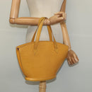 LOUIS VUITTON Epi Saint Jacques Hand Bag Yellow M52279 LV Auth 123915-21