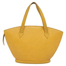 LOUIS VUITTON Epi Saint Jacques Hand Bag Yellow M52279 LV Auth 123915-2