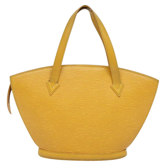 LOUIS VUITTON Epi Saint Jacques Hand Bag Yellow M52279 LV Auth 123915