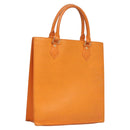 LOUIS VUITTON Epi Sac Plat Hand Bag Orange Mandarin M5274H LV Auth 123916-1