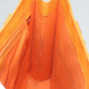 LOUIS VUITTON Epi Sac Plat Hand Bag Orange Mandarin M5274H LV Auth 123916-18