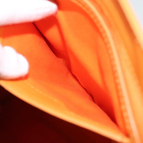 LOUIS VUITTON Epi Sac Plat Hand Bag Orange Mandarin M5274H LV Auth 123916
