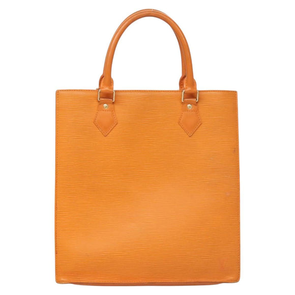 LOUIS VUITTON Epi Sac Plat Hand Bag Orange Mandarin M5274H LV Auth 123916