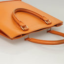 LOUIS VUITTON Epi Sac Plat Hand Bag Orange Mandarin M5274H LV Auth 123916-6